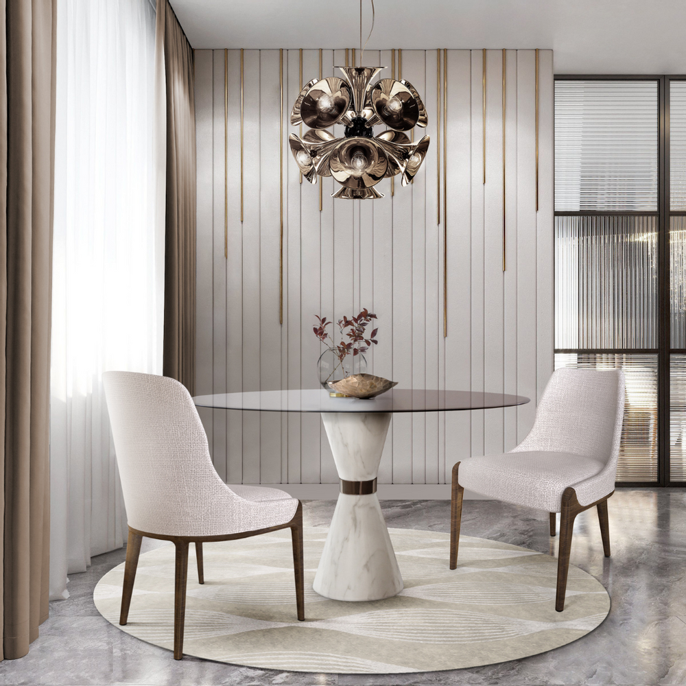 Assises pour bureau - Moka Chaise de Salle à Manger - CAFFE LATTE