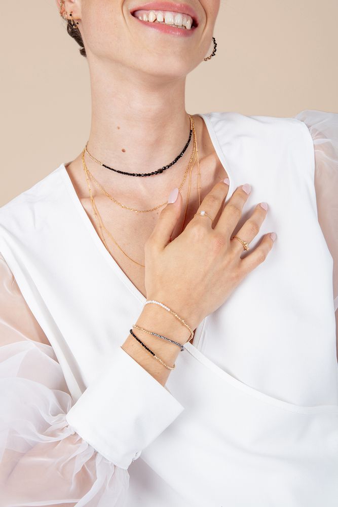 Jewelry - Queen bracelet bicolor - YAY PARIS