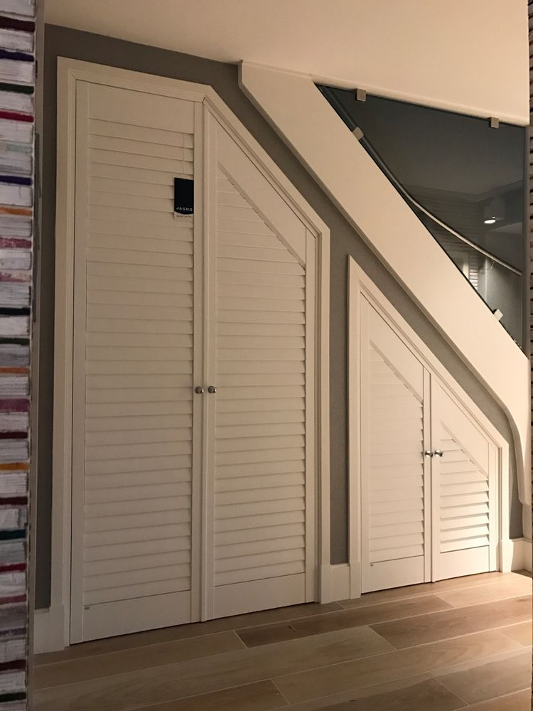 Walk-in closets - JASNO SHUTTERS - interior shutter with adjustable blinds in Closet and Dressing Doors - JASNO