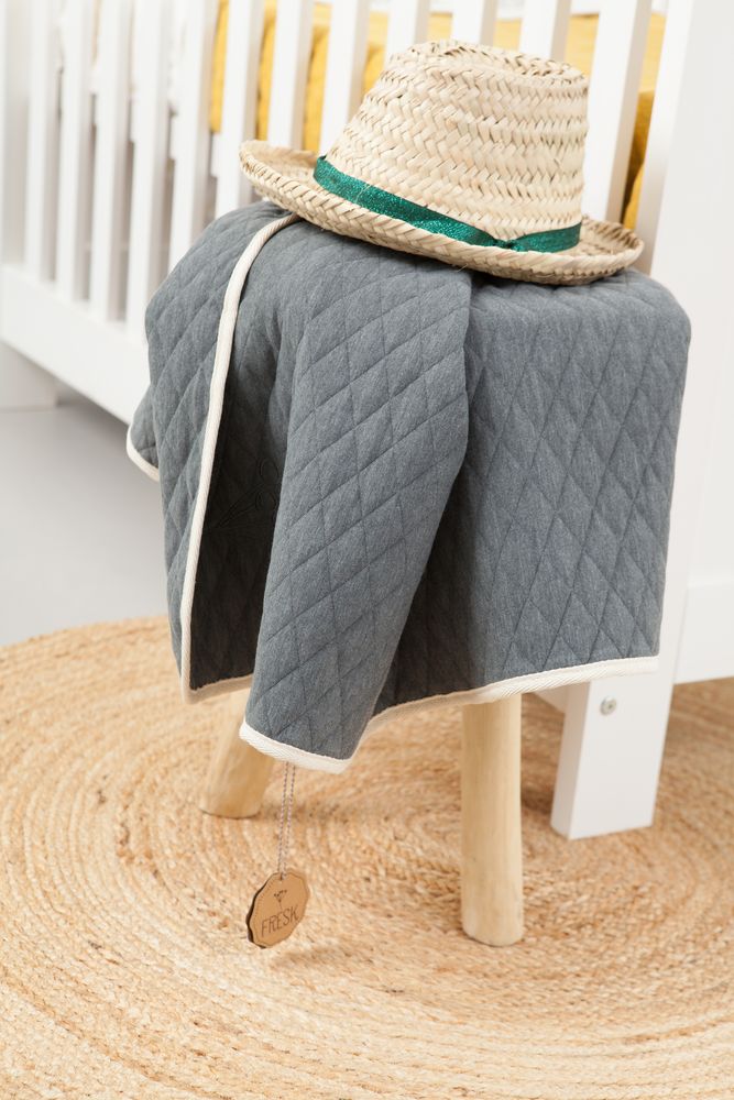 Bed linens - Blanket, baby and child blanket in organic cotton - FRESK