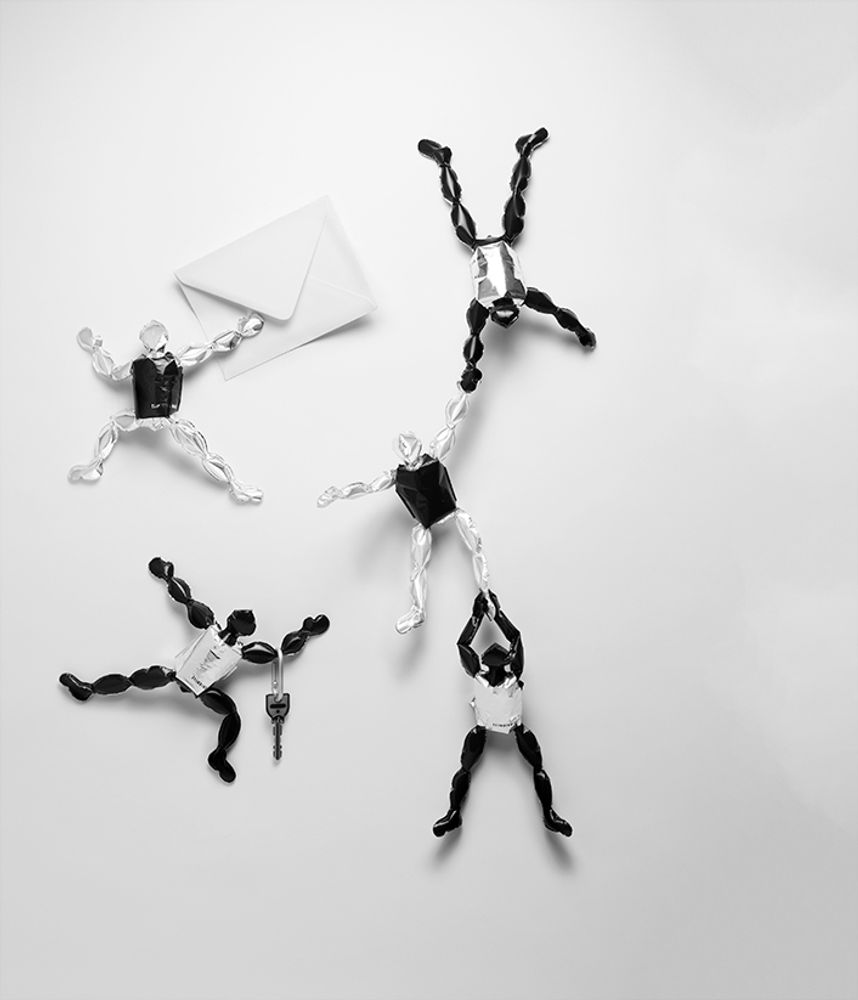 Paréos pour enfants - CLIMBING MAN/CAT - Balloons & Magnet - H CONCEPT