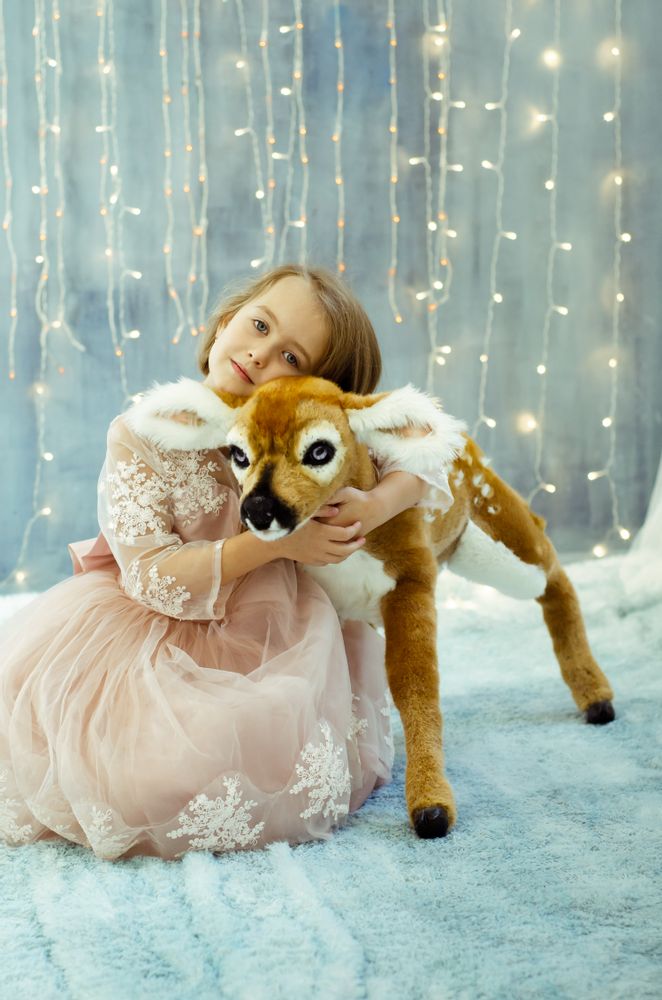 Other Christmas decorations - Little Fawn Easter Deer Decoration for home. window display - KATERINA MAKOGON