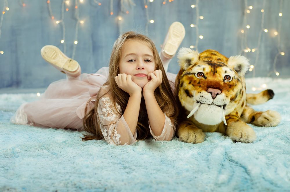 Peluches - Peluche Tigre dent de sabre - KATERINA MAKOGON