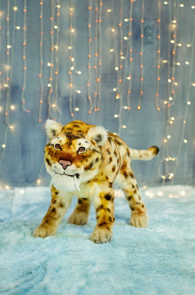 Peluches - Peluche Tigre dent de sabre - KATERINA MAKOGON