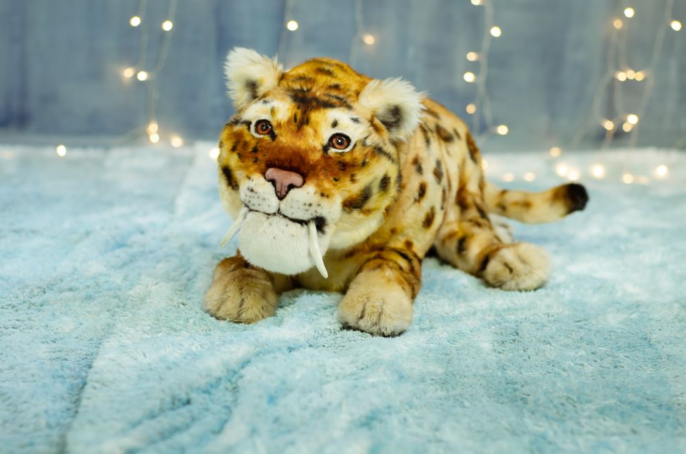 Peluches - Peluche Tigre dent de sabre - KATERINA MAKOGON