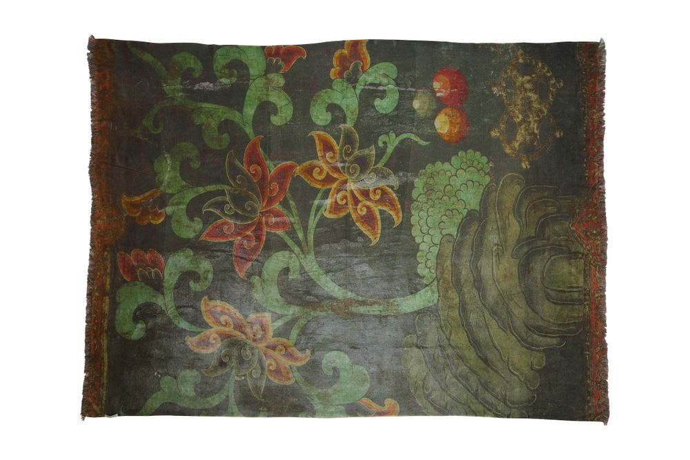 Homewear - Printed Cashmere Throw - MIRROR IN THE SKY