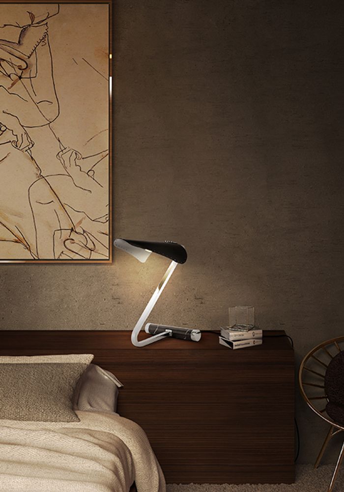 Chambres d'hôtels - Kirk | Lampe de Table - DELIGHTFULL