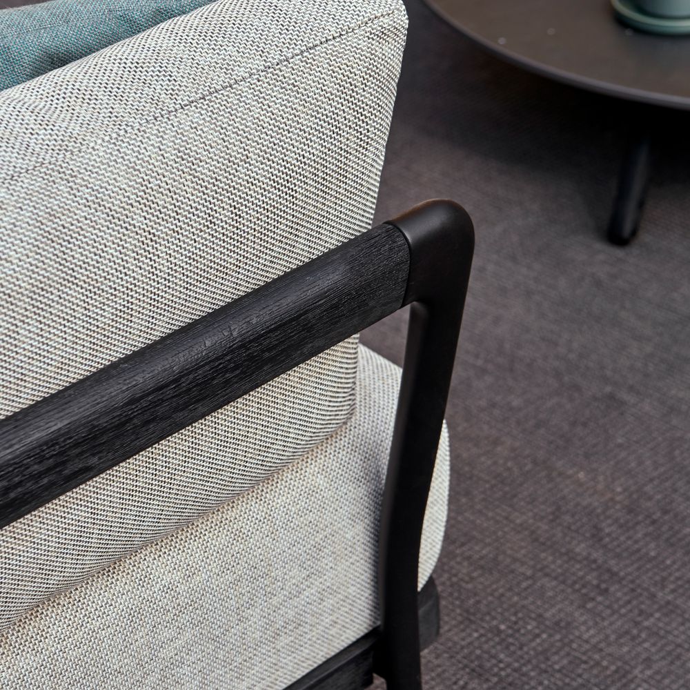 Lawn armchairs - Outdoor lounge chair, one seater Flex - MANUTTI