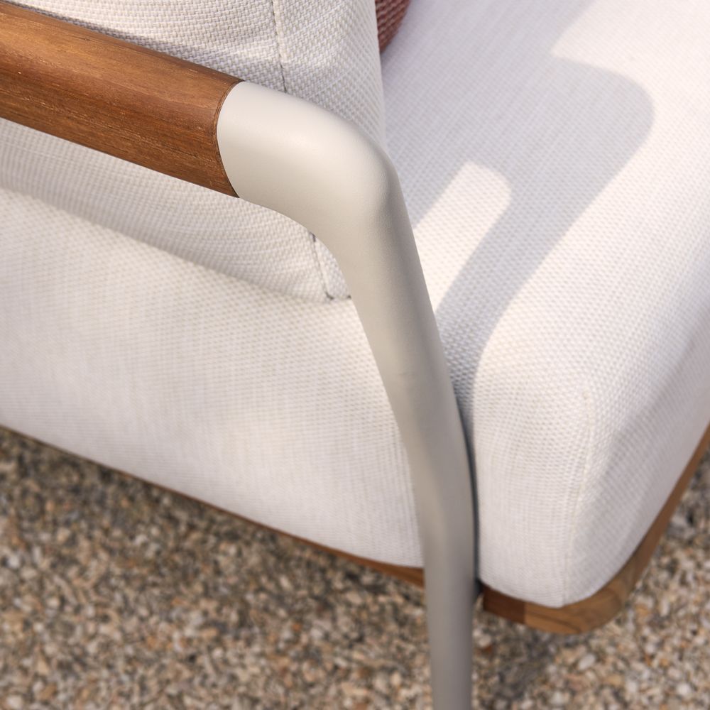 Lawn armchairs - Outdoor lounge chair, one seater Flex - MANUTTI