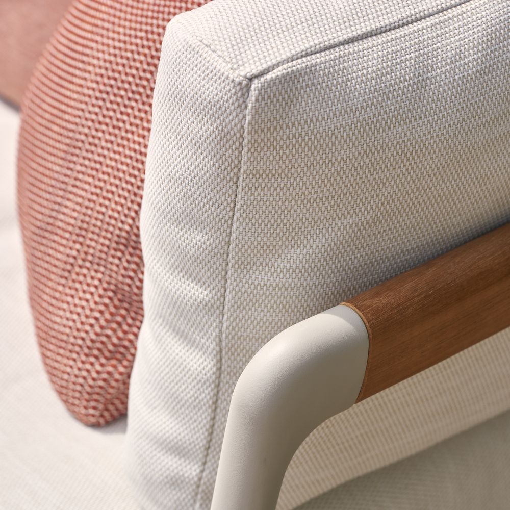 Lawn armchairs - Outdoor lounge chair, one seater Flex - MANUTTI
