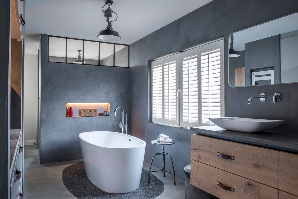 Mounting accessories - JASNO SHUTTERS - interior shutter with adjustable blinds in bathroom - JASNO
