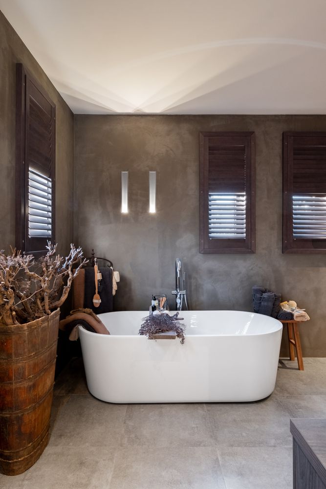 Mounting accessories - JASNO SHUTTERS - interior shutter with adjustable blinds in bathroom - JASNO