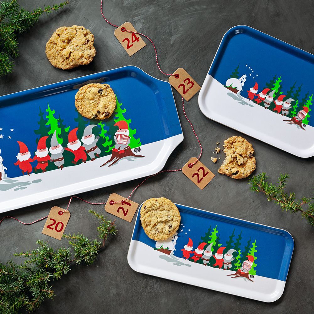 Table mat - Santa with Accordion - Trays - coasters - Serving tray - JAMIDA OF SWEDEN