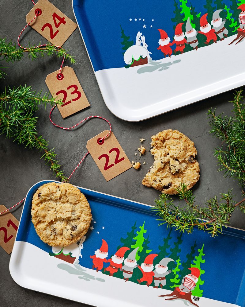 Table mat - Santa with Accordion - Trays - coasters - Serving tray - JAMIDA OF SWEDEN