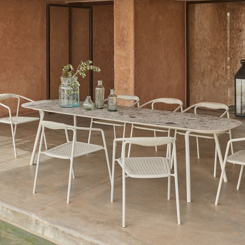 Dining Tables - Minus outdoor dining table, 6+2 persons - MANUTTI