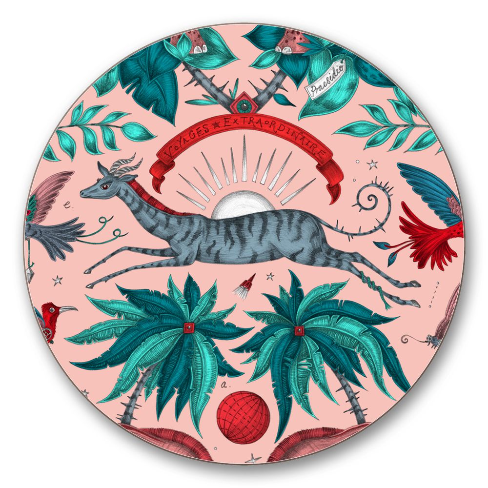 Table mat - Zambezi/pink - Trays - Table mat - Placemat - coaster - Serving trays - JAMIDA OF SWEDEN