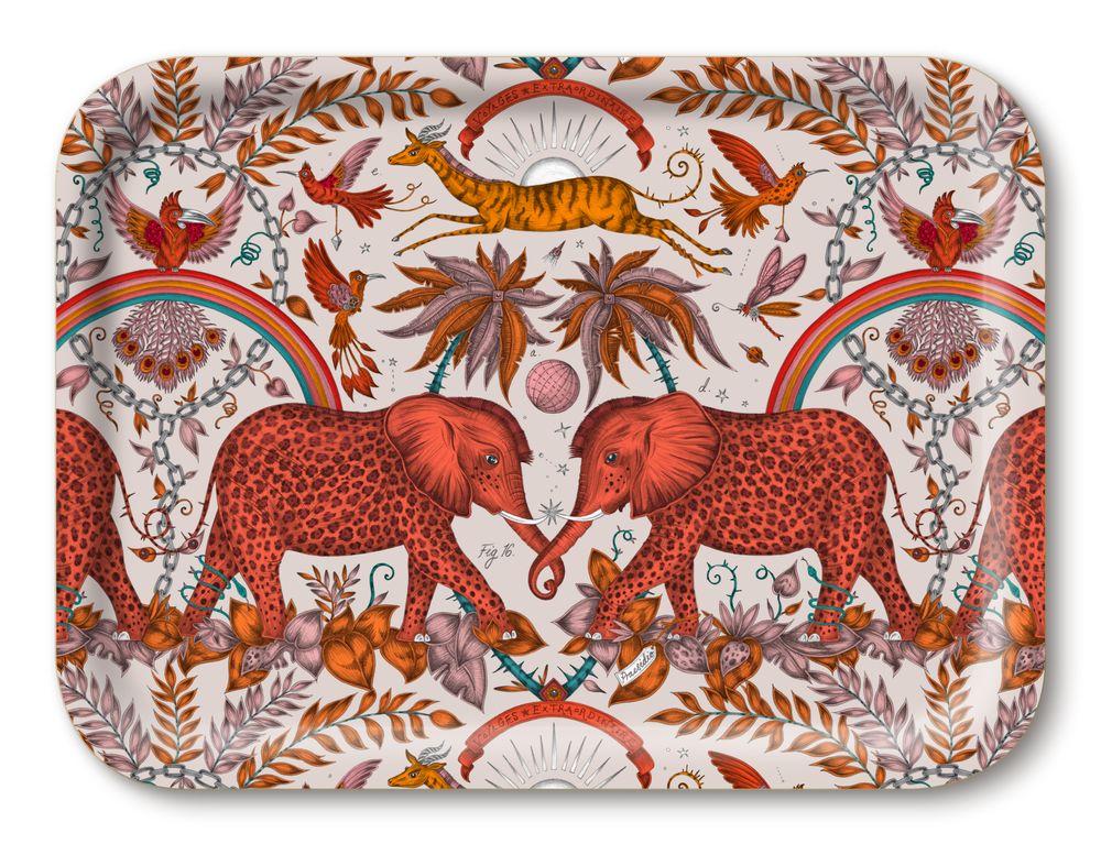 Table mat - Zambezi/pink - Trays - Table mat - Placemat - coaster - Serving trays - JAMIDA OF SWEDEN