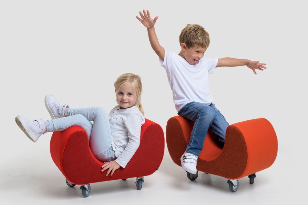 Upholstery fabrics - Upholstered ride on toy Bi Biip - KAUCH