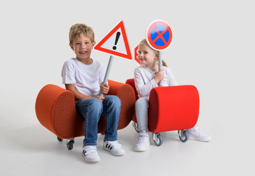 Upholstery fabrics - Upholstered ride on toy Bi Biip - KAUCH