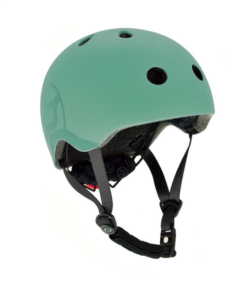 Children's games - Children's Foldable Scooter with LED and Matching Helmet - SCOOT AND RIDE