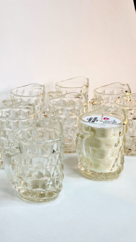 Objets de décoration - BOUGIE EN VERRE OU CRISTAL S ou M - CHARITY BOUGIES DE NY