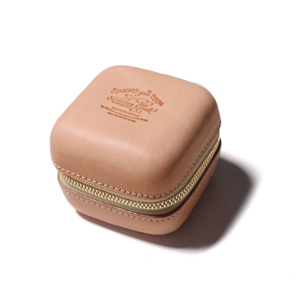 Papeterie bureau - boîte zippée en cuir XS - THE SUPERIOR LABOR