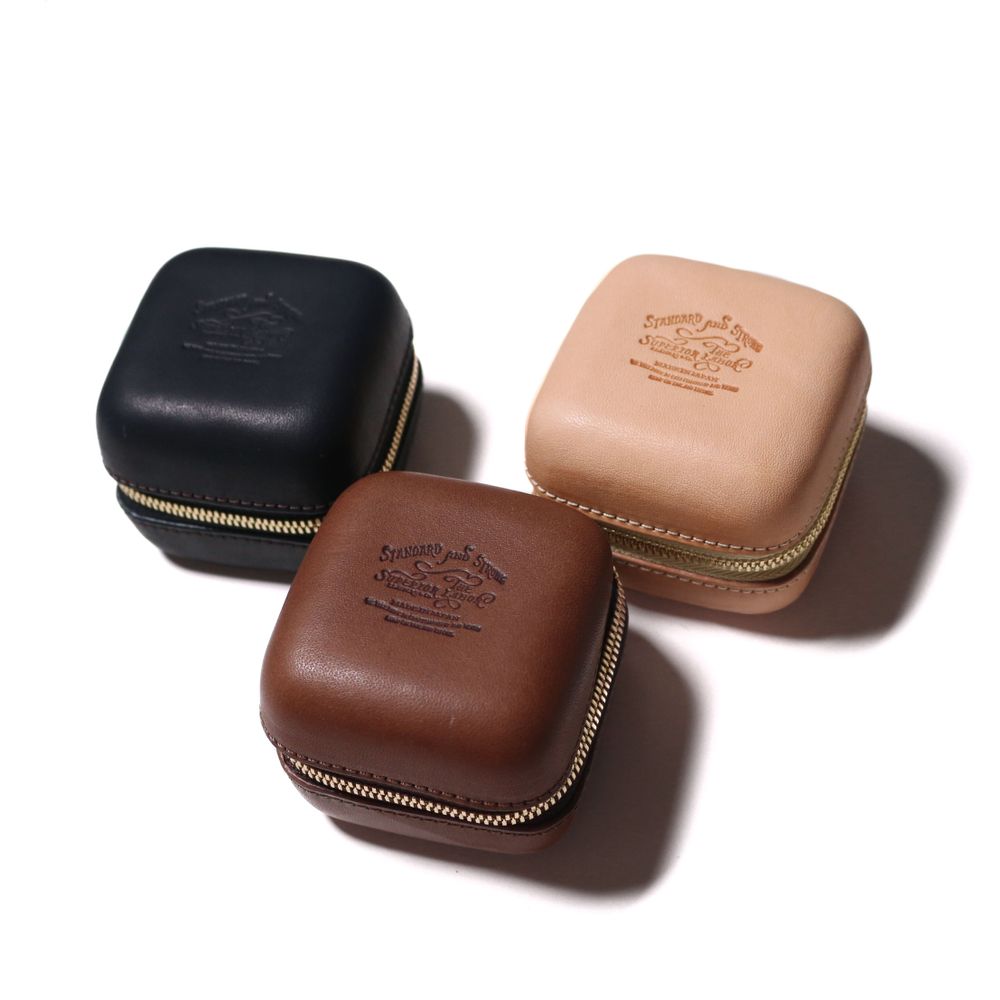 Papeterie bureau - boîte zippée en cuir XS - THE SUPERIOR LABOR