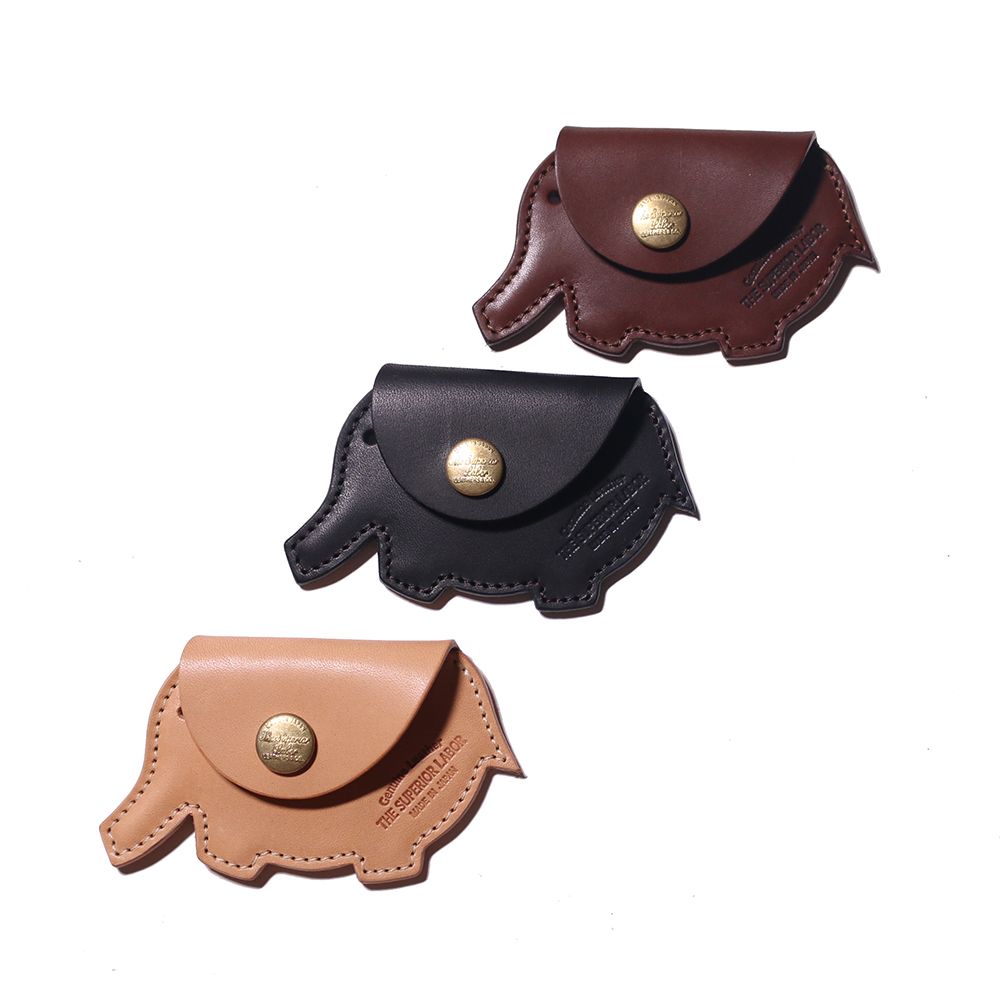 Kids sarongs - elephant coin case - THE SUPERIOR LABOR