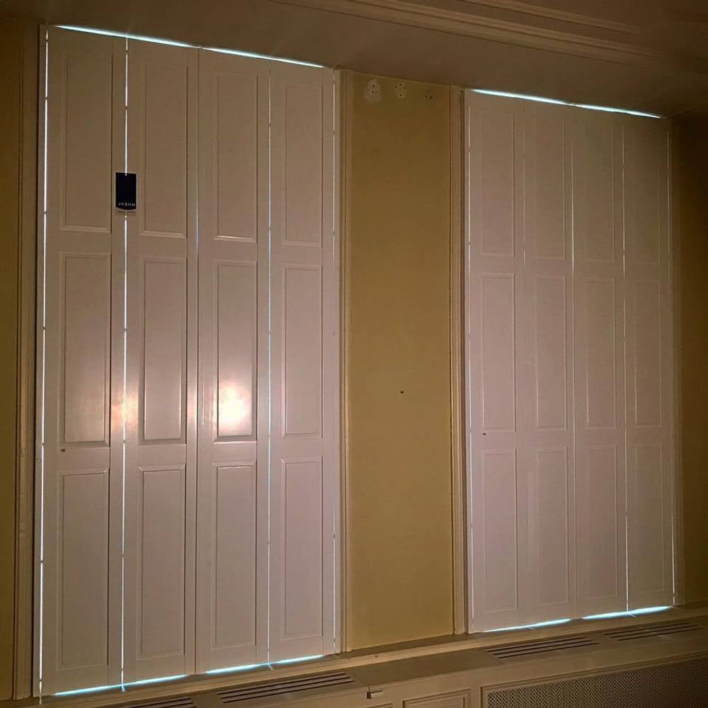 Rideaux et voilages - JASNO SHUTTERS - volet intérieur pour les bâtiments historiques et classés - JASNO