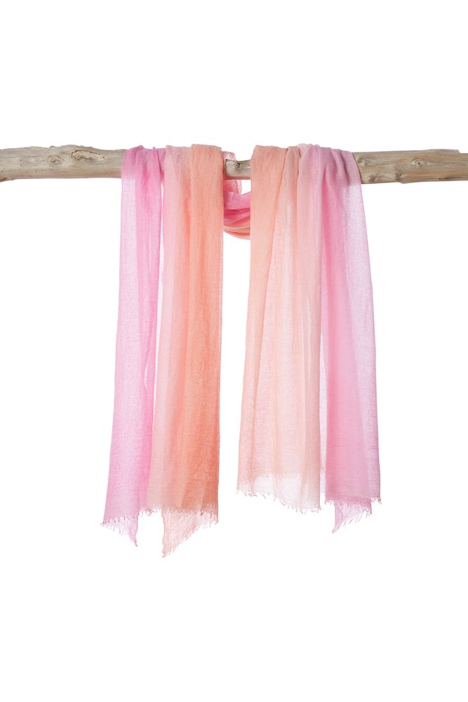 Scarves - Semi felted gran souffle shawl - MIRROR IN THE SKY