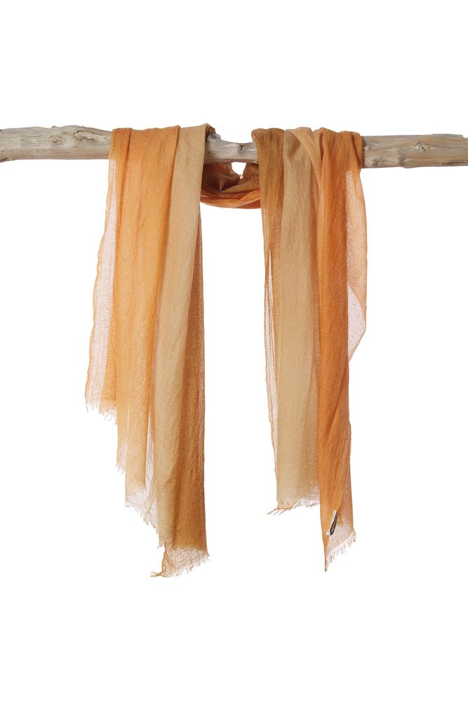 Scarves - Semi felted gran souffle shawl - MIRROR IN THE SKY