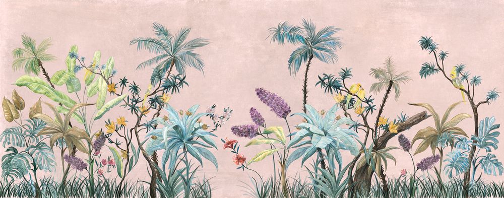 Decorative objects - Polly Luxury Botanical Wallpaper. - LA MAISON MURAEM