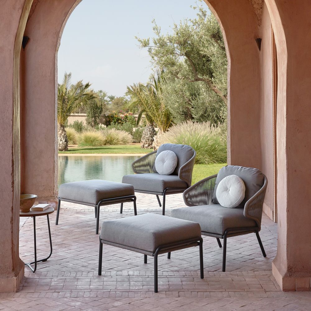 Fauteuils de jardin - Fauteuil de jardin confortable, 1 place Radoc - MANUTTI