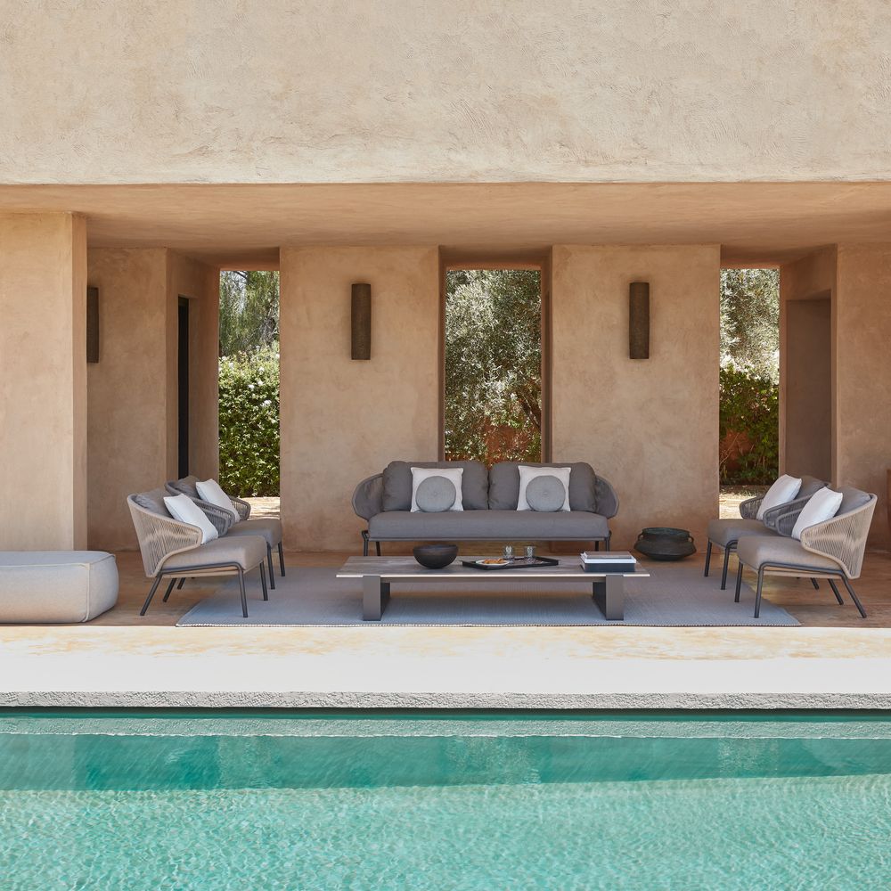 Fauteuils de jardin - Fauteuil de jardin confortable, 1 place Radoc - MANUTTI