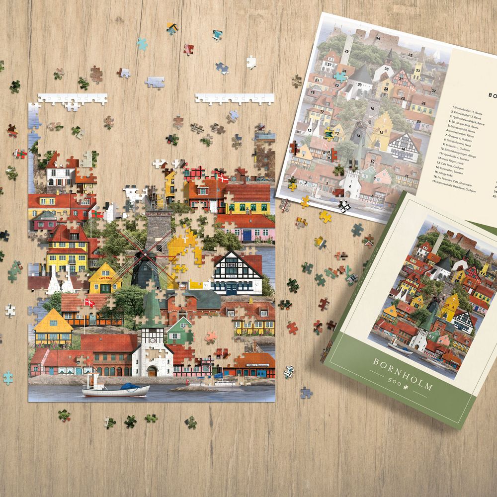 Jeux enfants - Puzzle Jigsaw (500 pièces) - MARTIN SCHWARTZ