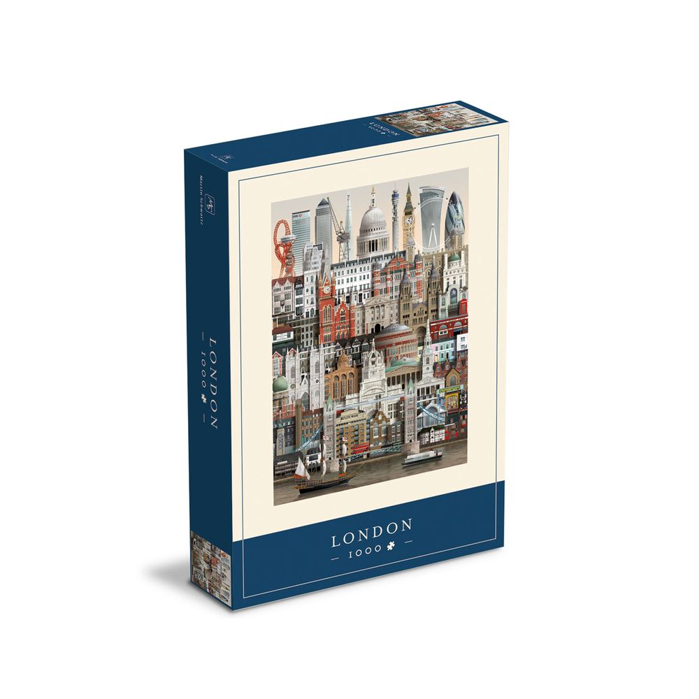 Children's games - London jigsaw puzzle (1000 pieces) - MARTIN SCHWARTZ