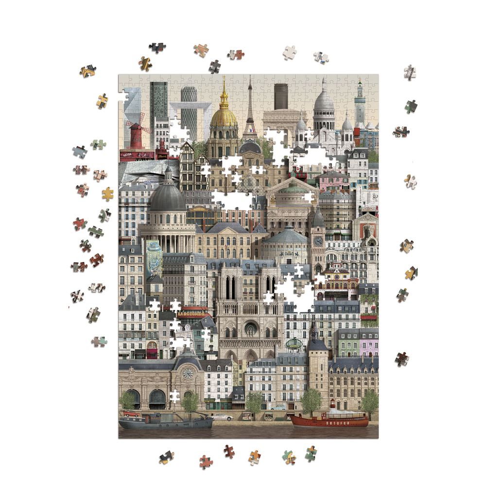 Cadeaux - Paris jigsaw puzzle (1000 pièces) - MARTIN SCHWARTZ