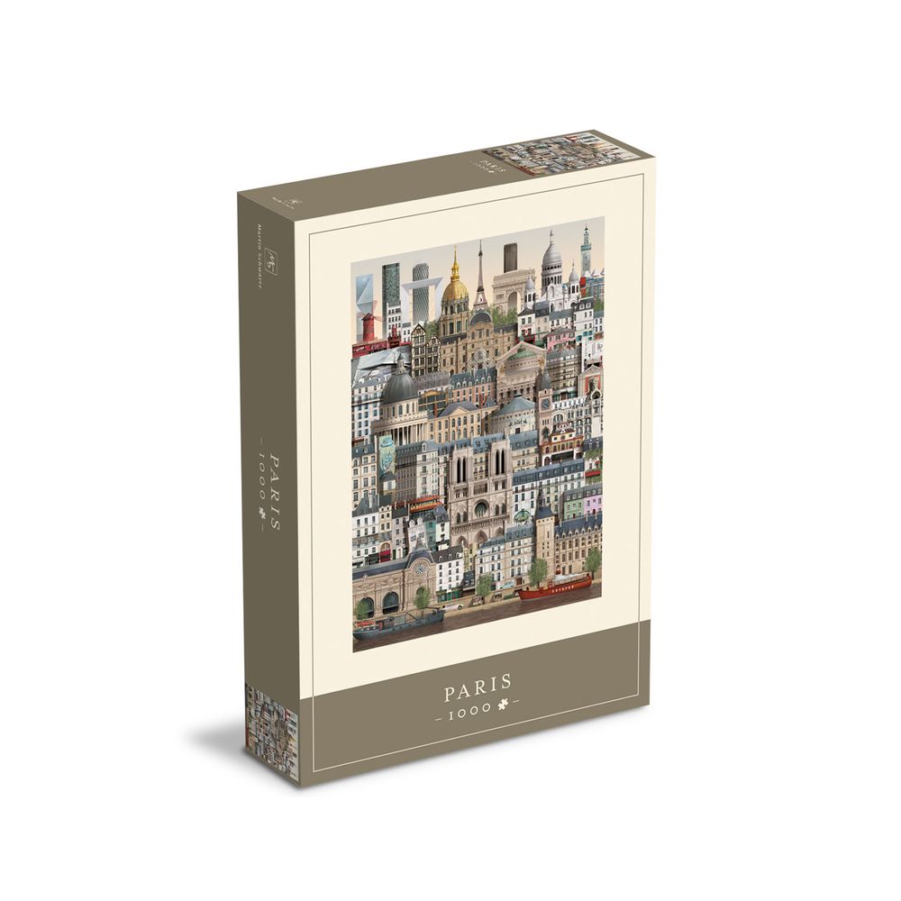 Cadeaux - Paris jigsaw puzzle (1000 pièces) - MARTIN SCHWARTZ
