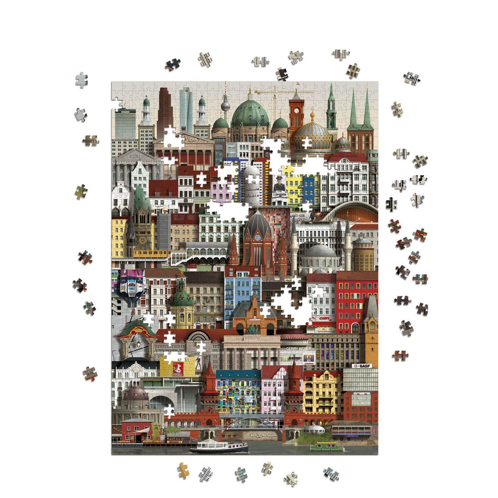 Children's games - Berlin jigsaw puzzle (1000 pieces) - MARTIN SCHWARTZ