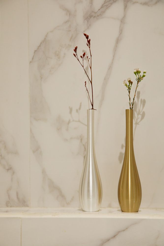Vases - Sorori vase à fleurs en laiton S - NOUSAKU