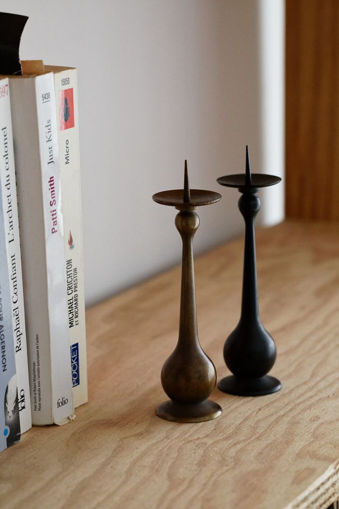 Decorative objects - GUSOKU - Drop - brass candle holder - NOUSAKU