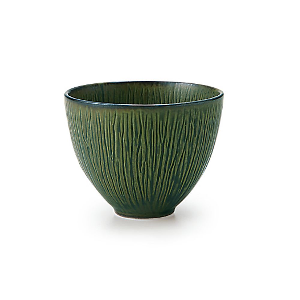 Accessoires thé et café - théière pli (kyusu) mat vert - MIYAMA.