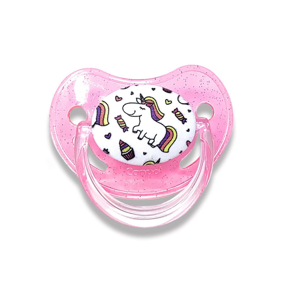 Accessoires pour puériculture - Sucette bébé physiologique 0-6 mois - Licorne - IRRÉVERSIBLE