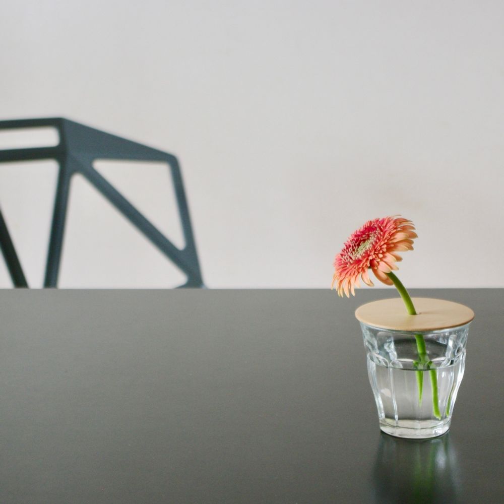 Vases - HARENOHI Dessous de verre/vase en bois à fleur/dessous de verre - SUNAOLAB.