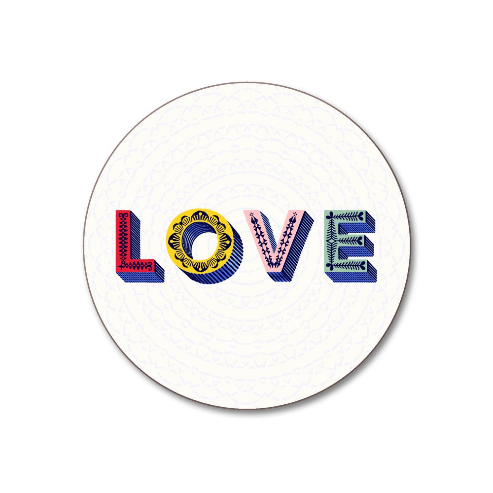 Dessous de plat - LOVE - Word collection - Plateaux - Dessous de verre - JAMIDA OF SWEDEN