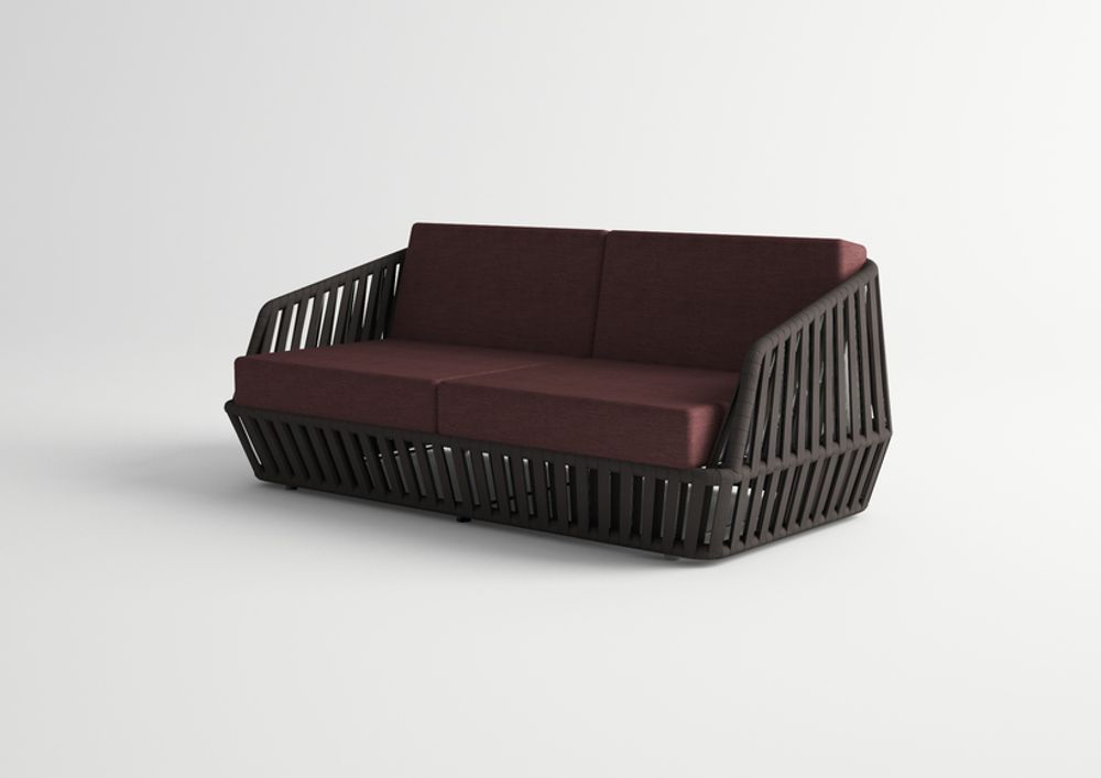 Canapés de jardin - LITUS / Canapé 2 assises - 10DEKA OUTDOOR FURNITURE