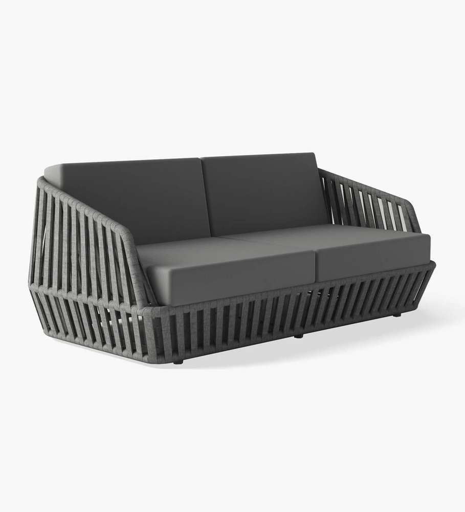 Canapés de jardin - LITUS / Canapé 2 assises - 10DEKA OUTDOOR FURNITURE