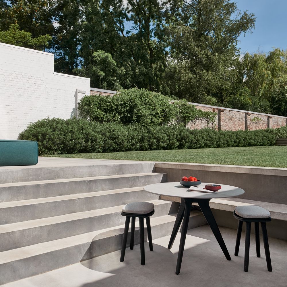 Chaises de jardin - Tabouret extérieur Solid - MANUTTI