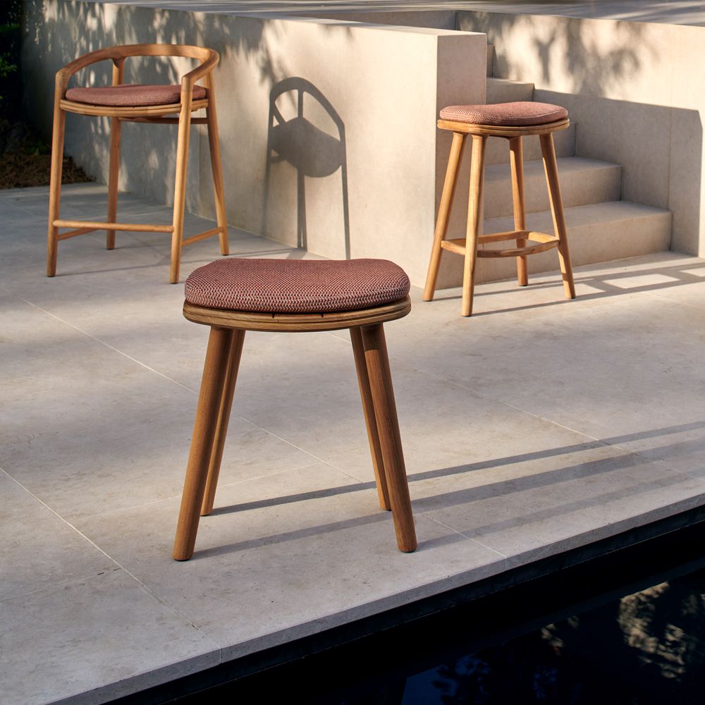 Chaises de jardin - Tabouret extérieur Solid - MANUTTI