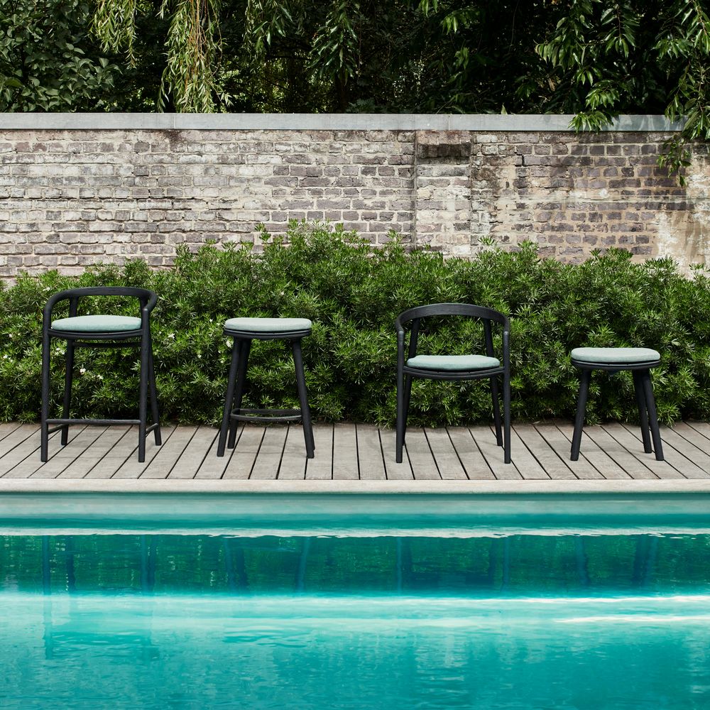 Chaises de jardin - Tabouret extérieur Solid - MANUTTI